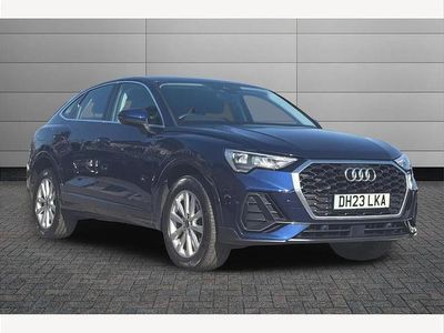 Used Audi Q3 Sport 150 HP (110 kW) 2023 Navarra blue SUV