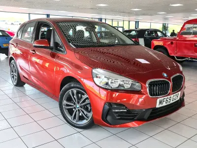 Used BMW 218 Active Tourer Sport Line 2019 Lava red MPV