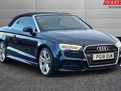 Used 2018 Audi A3 Cabriolet S-Line Cabriolet | £15,975 (Fair price)