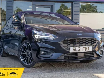 Used Ford Focus ST-Line X 120 HP (88 kW) 2021 Black Hatchback