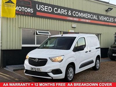 Used Vauxhall Combo Sportive 2020 White Van