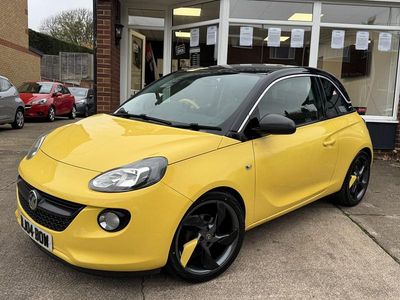 Yellow Used 2014 Vauxhall Adam Slam Hatchback | £3,395 (Fair price)