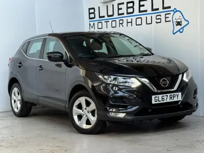 Used Nissan Qashqai Acenta 115 HP (84 kW) 2018 Black SUV