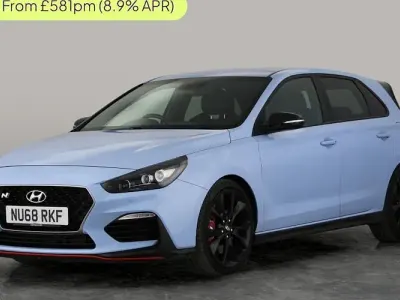 Used Hyundai i30 N Performance 275 HP (202 kW) 2018 Blue Hatchback