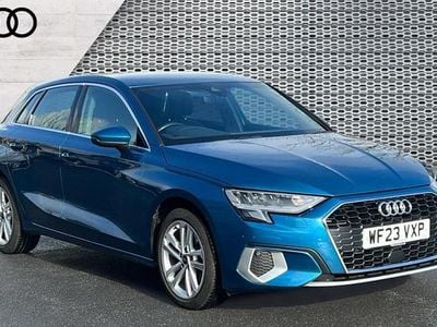 Used Audi A3 Sport 110 HP (80 kW) 2023 Blue Sedan