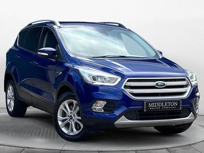 Blue Used 2017 Ford Kuga Titanium SUV | £8,695 (Fair price)