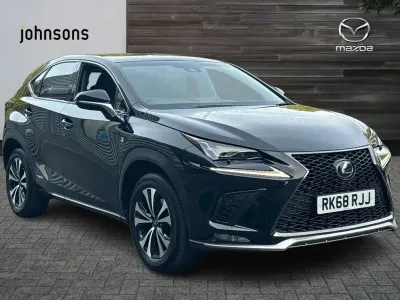 Used Lexus NX300h Sport Line 194 HP (142 kW) 2018 Black SUV