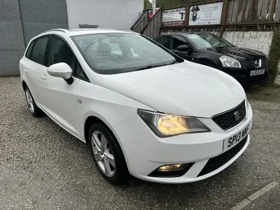 Begagnad Seat Ibiza ST 2013 Vit Kombi
