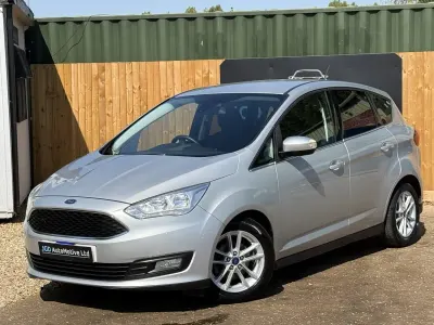 Used Ford C-MAX Zetec 125 HP (91 kW) 2017 Silver MPV