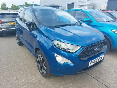 Używany Ford Ecosport ST-Line 125 KM (91 kW) 2020 Niebieski SUV