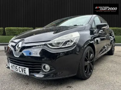 Used Renault Clio Dynamique 90 HP (66 kW) 2015 Black Hatchback