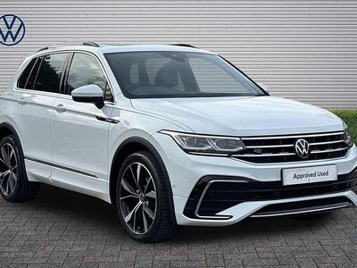 Used VW Tiguan R-line 150 HP (110 kW) 2023 White SUV