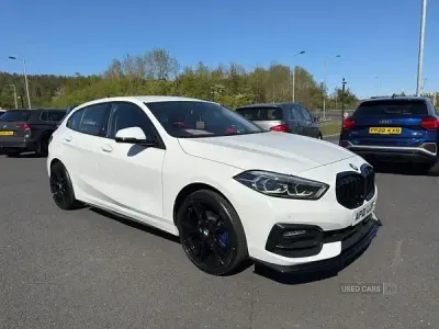 Used BMW 118 Sport Line 2021 White Hatchback