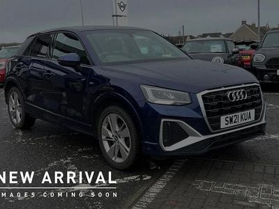 Used Audi Q2 S-Line 147 HP (108 kW) 2021 Blue SUV
