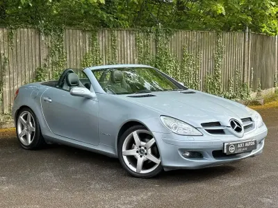 Usado Mercedes SLK200 2007 Prateado Cabrios