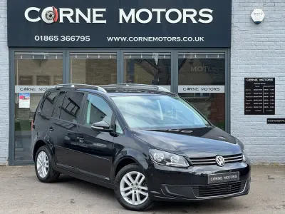 Used VW Touran SE 105 HP (77 kW) 2014 Black MPV