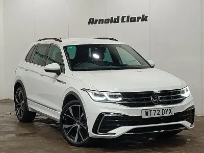 Used VW Tiguan R-line 150 HP (110 kW) 2023 White SUV