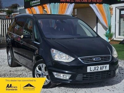 Used Ford Galaxy Titanium 140 HP (102 kW) 2012 Black MPV