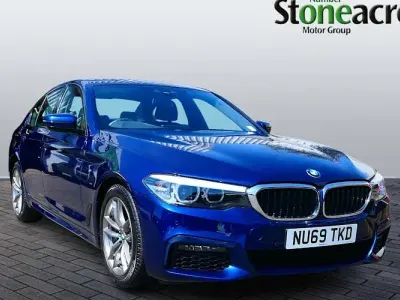 Used BMW 520 M Sport 190 HP (139 kW) 2019 Blue Sedan