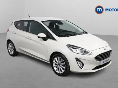 Used Ford Fiesta Titanium 95 HP (69 kW) 2021 White Hatchback