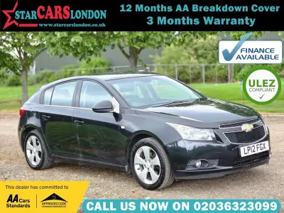 Used Chevrolet Cruze LTZ 2012 Black Hatchback