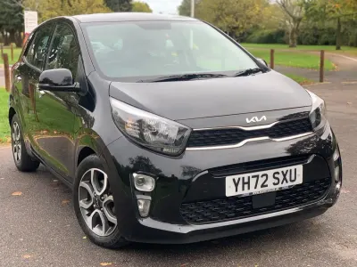 Used Kia Picanto 67 HP (49 kW) 2022 Black Hatchback