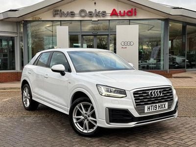 White Used 2019 Audi Q2 S-Line SUV | £16,690 (Fair price)