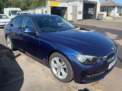 Used BMW 320 Efficient Dynamics 2017 Blue Sedan