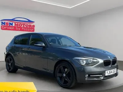 Used BMW 118 Sport Line 143 HP (105 kW) 2014 Grey Hatchback