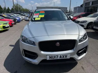 Used Jaguar F-Pace R-Sport 2017 Silver SUV