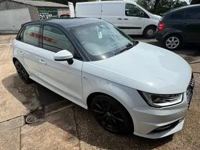 Used Audi A1 S-Line 2017 White Hatchback