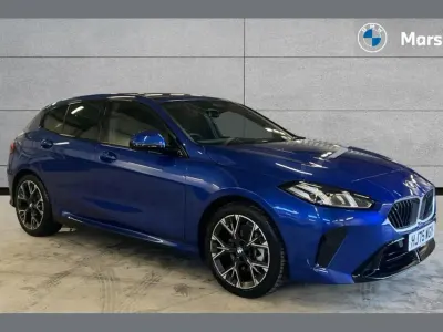 Used BMW 120 M Sport 154 HP (113 kW) 2025 Blue Hatchback