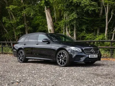 Used Mercedes E43 AMG Premium Plus 401 HP (294 kW) 2018 Black Sedan