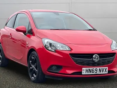 Used Vauxhall Corsa 75 HP (55 kW) 2019 Red Hatchback