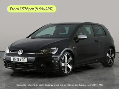 Used VW Golf VII R 300 HP (220 kW) 2019 Black Hatchback