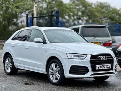 White Used 2015 Audi Q3 S-Line SUV | £9,495 (Fair price)