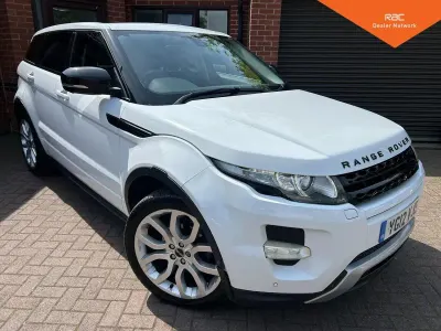 Used Land Rover Range Rover evoque Dynamic 2012 White SUV
