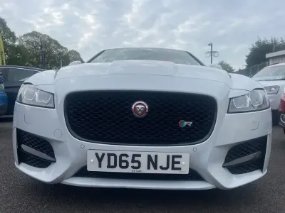Used Jaguar XF R-Sport 180 HP (132 kW) 2015 White Sedan