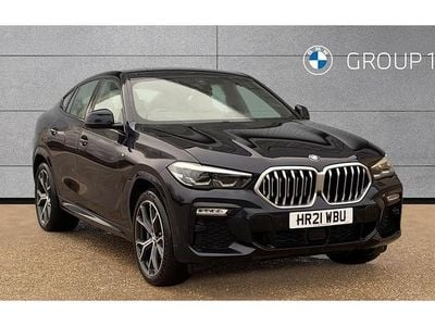 Used BMW X6 M Sport 340 HP (250 kW) 2021 Carbon black SUV