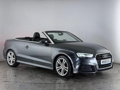 Used Audi A3 Cabriolet S-Line 150 HP (110 kW) 2019 Grey Cabriolet