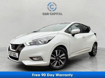 Used Nissan Micra N-Connecta 90 HP (66 kW) 2017 White Hatchback