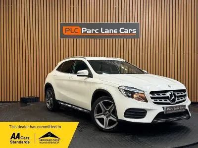 Used Mercedes GLA200 AMG line 156 HP (114 kW) 2018 White SUV
