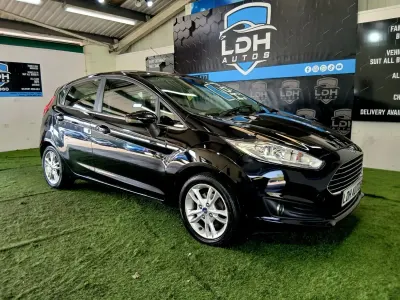 Used Ford Fiesta Zetec 2015 Black Hatchback