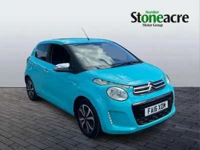 Used Citroën C1 Flair 82 HP (60 kW) 2016 Blue Hatchback