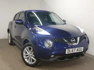 Usado Nissan Juke N-Connecta 115 HP (84 kW) 2017 Azul SUV