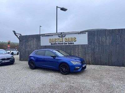 Used Seat Leon Black Edition 150 HP (110 kW) 2019 Blue Hatchback
