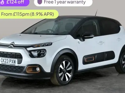 Used Citroën C3 PureTech 83 HP (61 kW) 2023 White Hatchback
