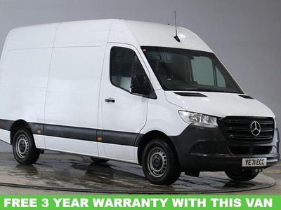 Used Mercedes Sprinter Progressive 150 HP (110 kW) 2021 White Van