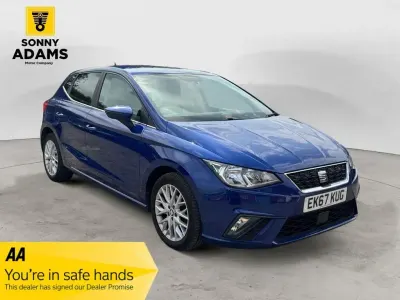 Used Seat Ibiza SE 2017 Blue Hatchback