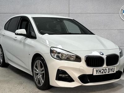 Used BMW 218 Active Tourer M Sport 138 HP (101 kW) 2020 White MPV